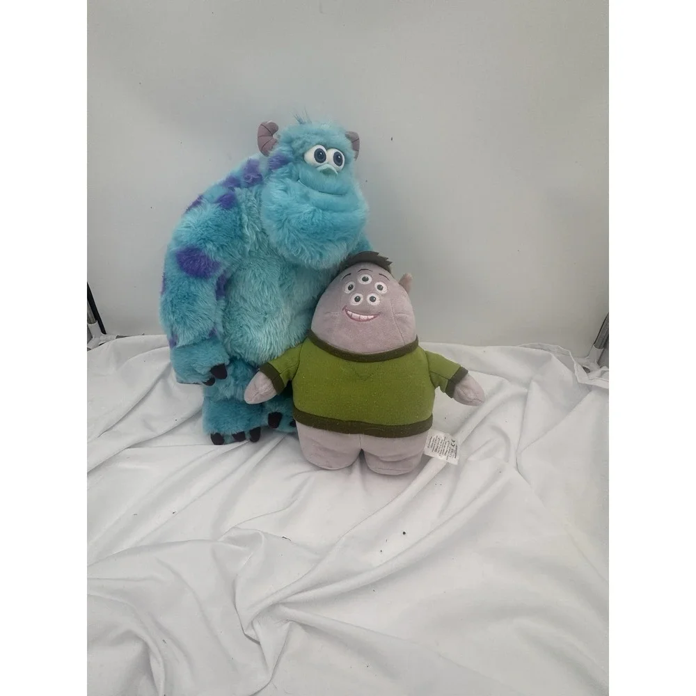 Disney Store Original Squishy And Sully Plush Monster Inc Disyana‎ Kid Core